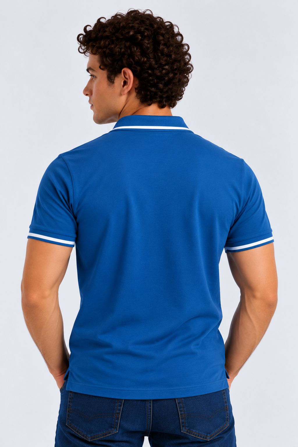 Polo Azul Hombre Penguin
