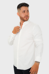 Camisa Penguin Oxford White