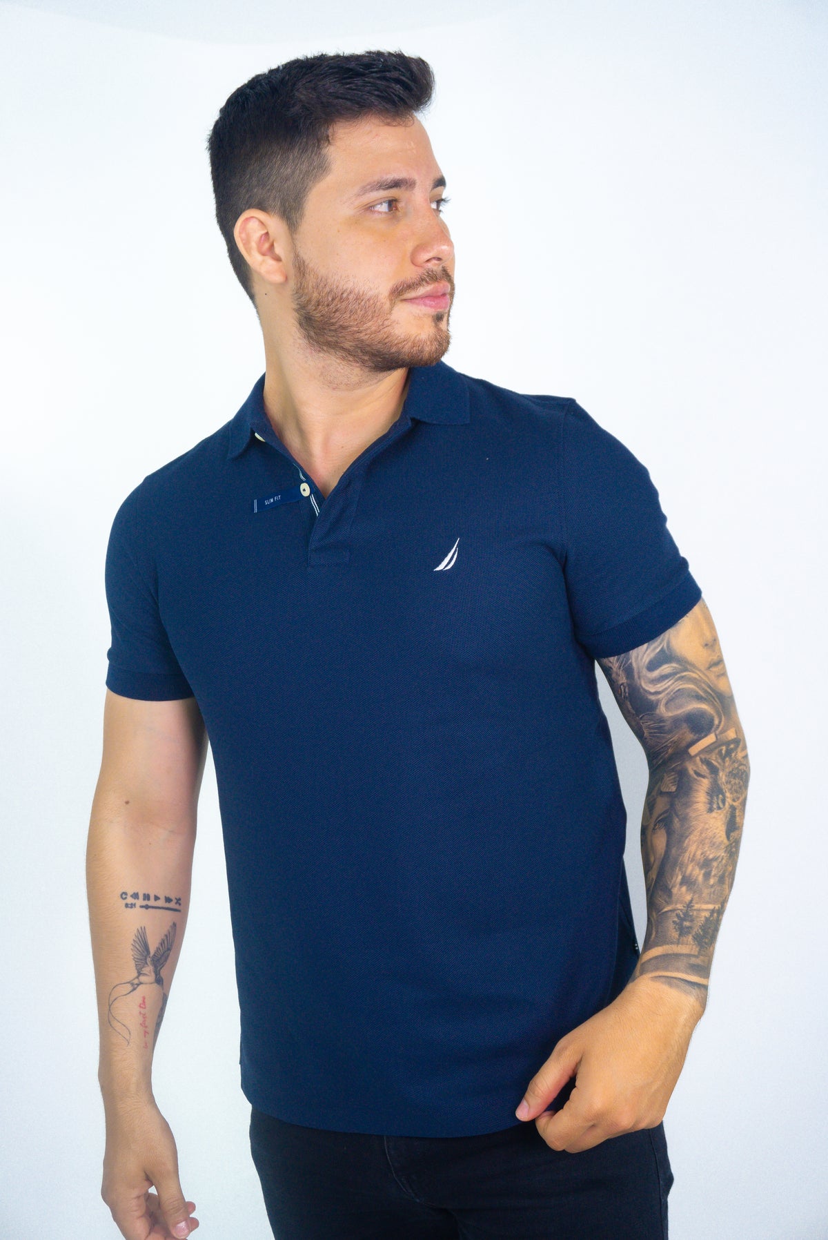 Polo Nautica Slim Fit Navy