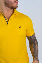 Polo Nautica Slim Fit Yellow