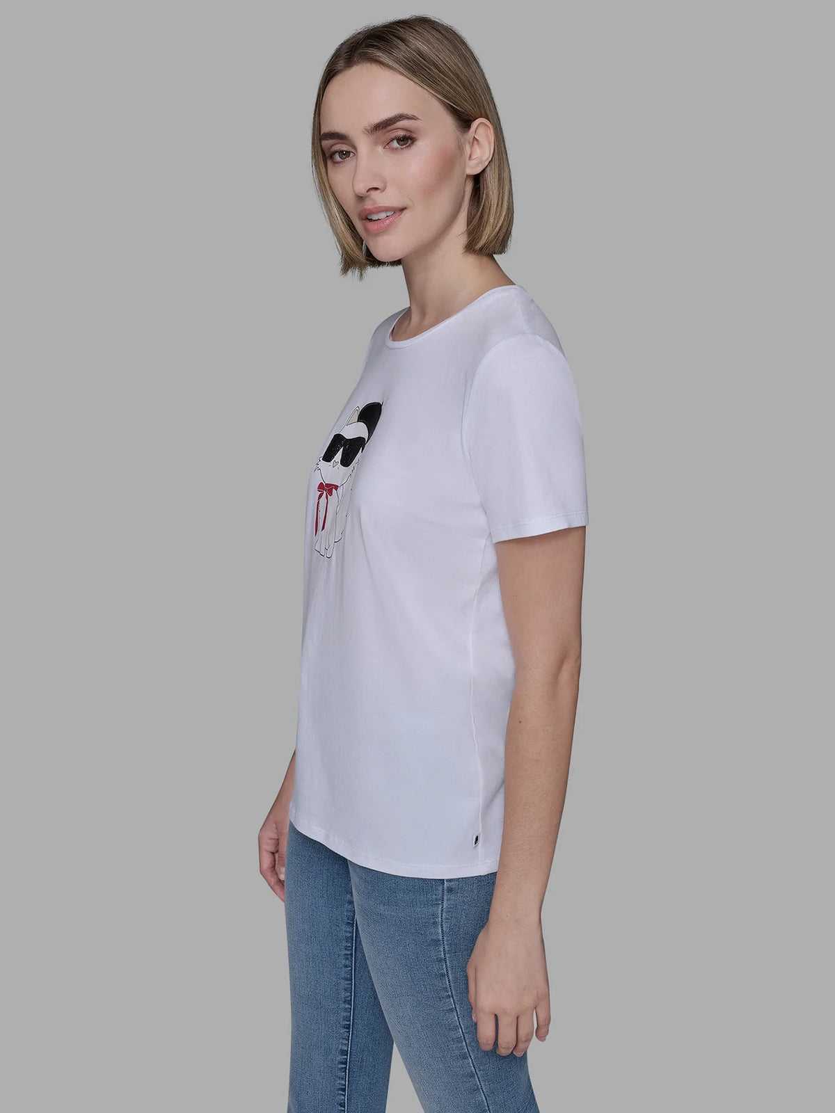 Camiseta Blanca Mujer Karl Lagerfeld