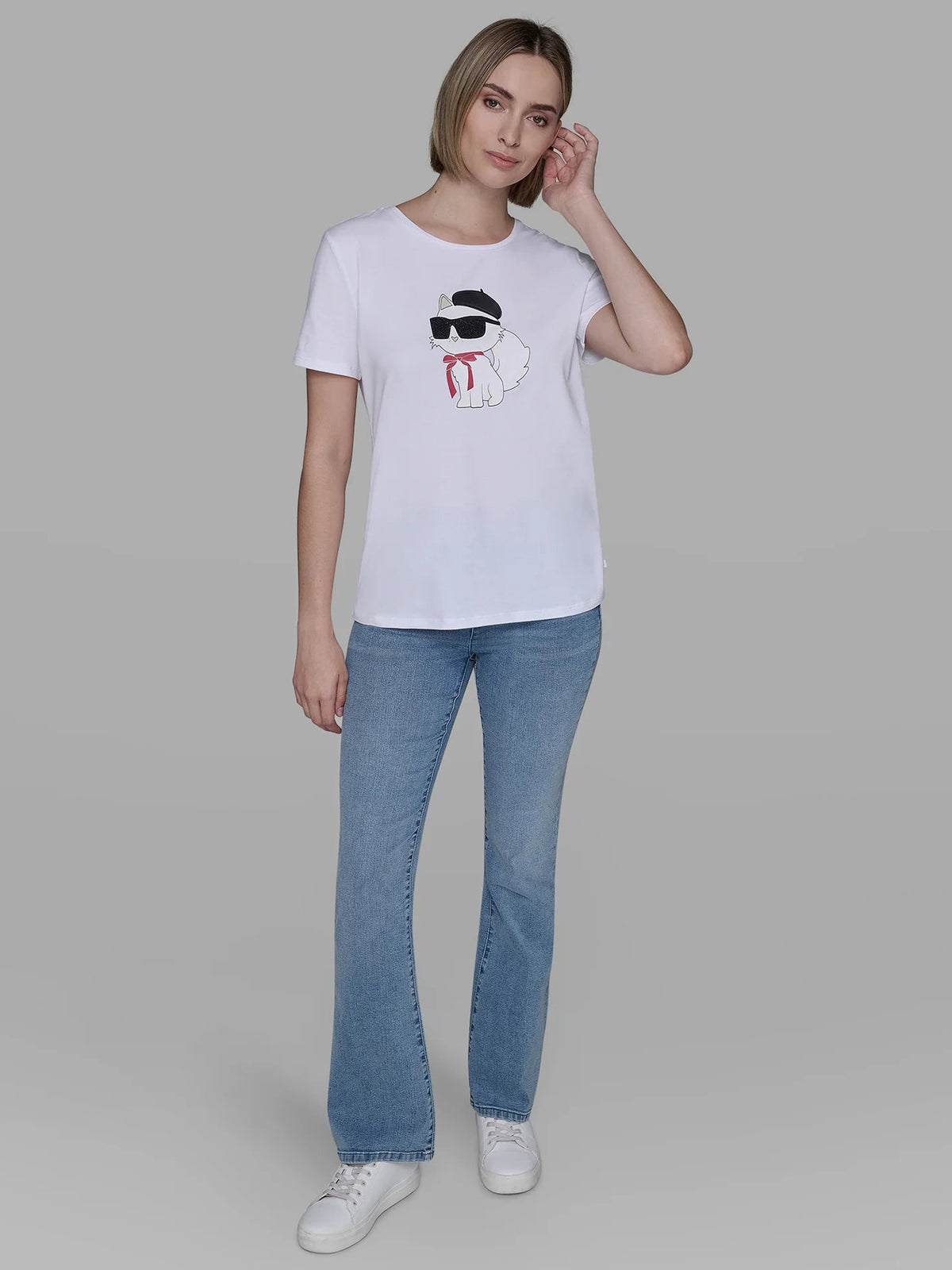 Camiseta Blanca Mujer Karl Lagerfeld