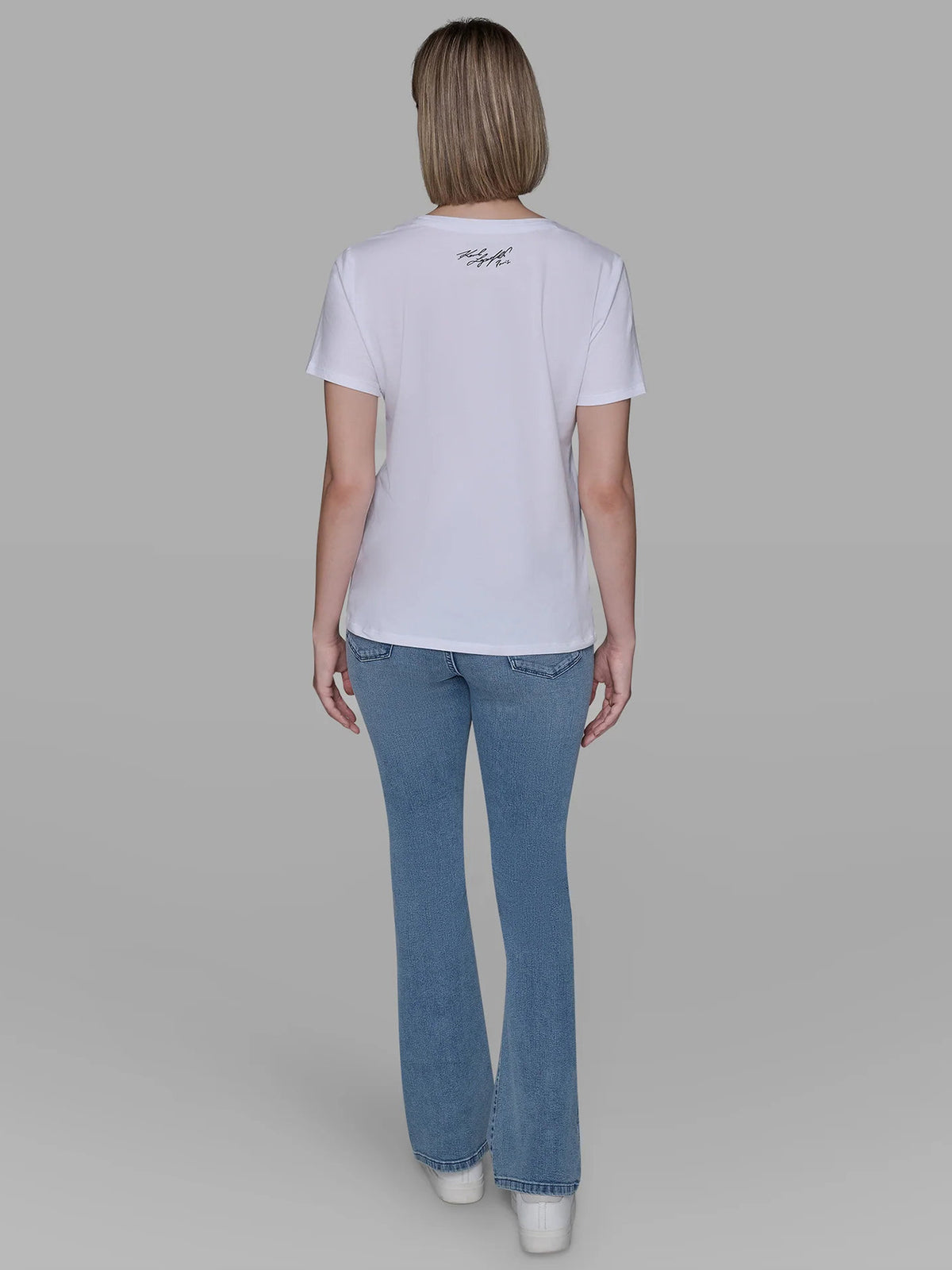 Camiseta Blanca Mujer Karl Lagerfeld
