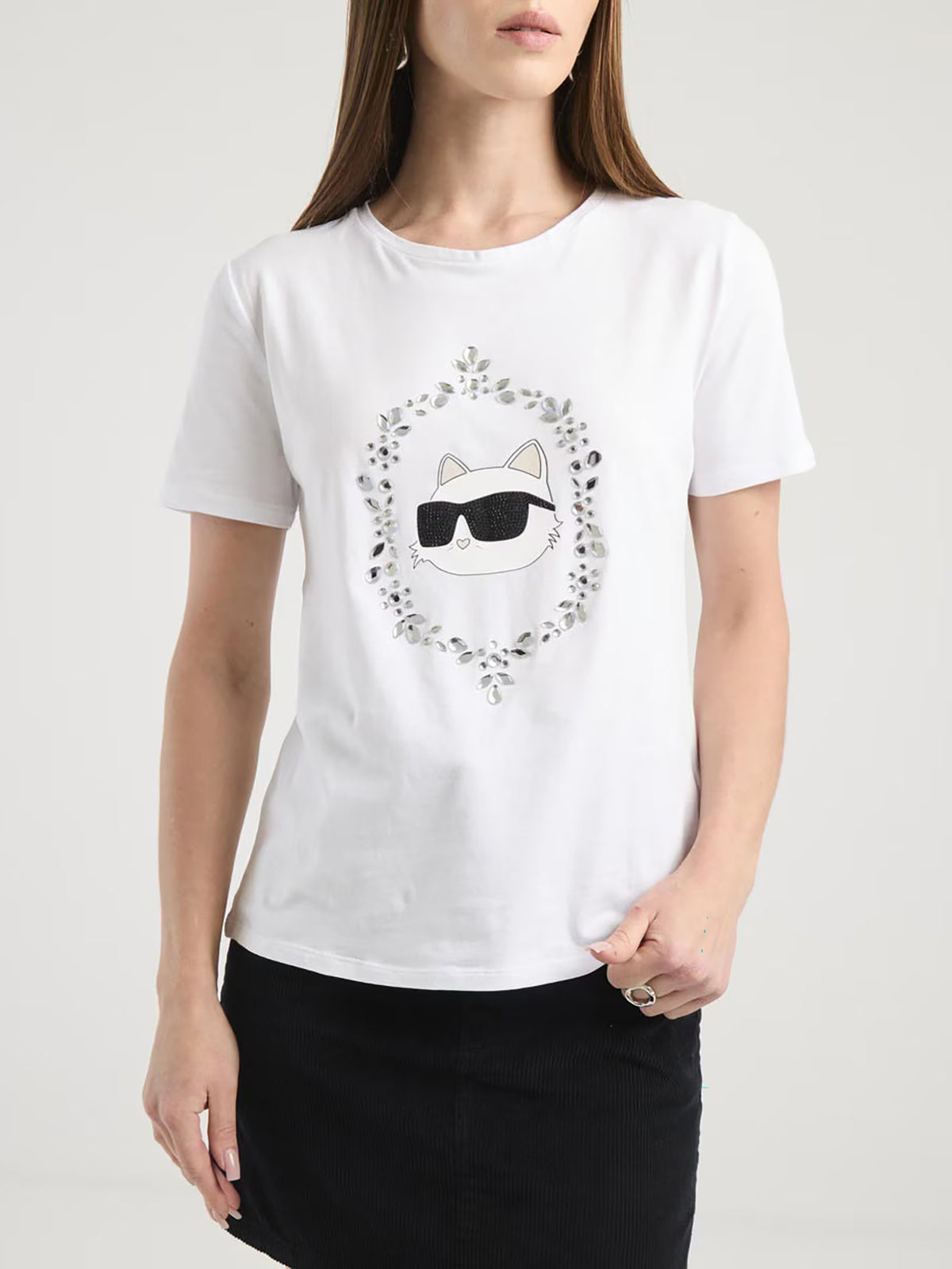 Camiseta Blanca Mujer Karl Lagerfeld