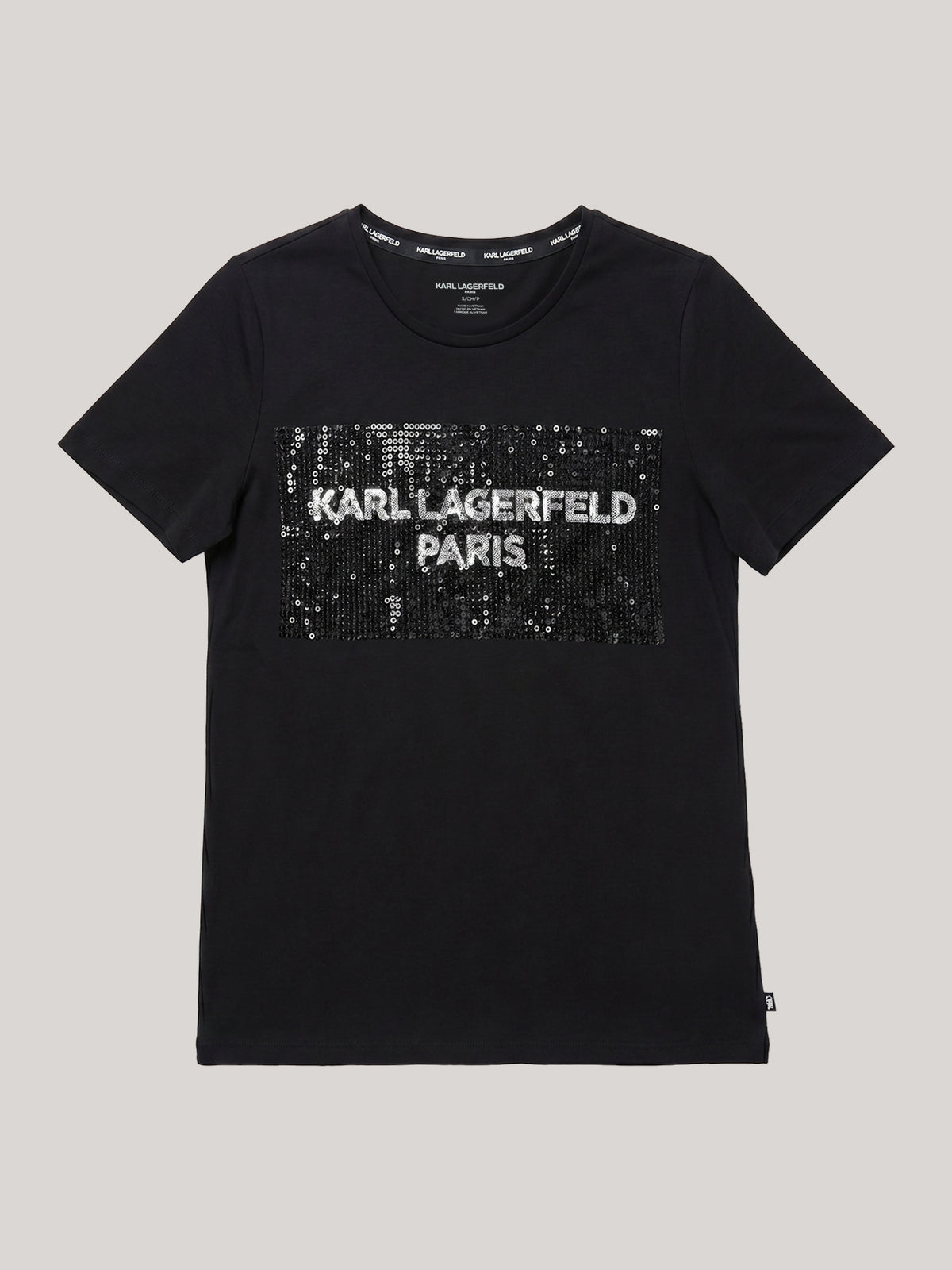 Camiseta Negra Mujer Karl Lagerfeld