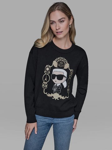 Buzo Negro Mujer Karl Lagerfeld