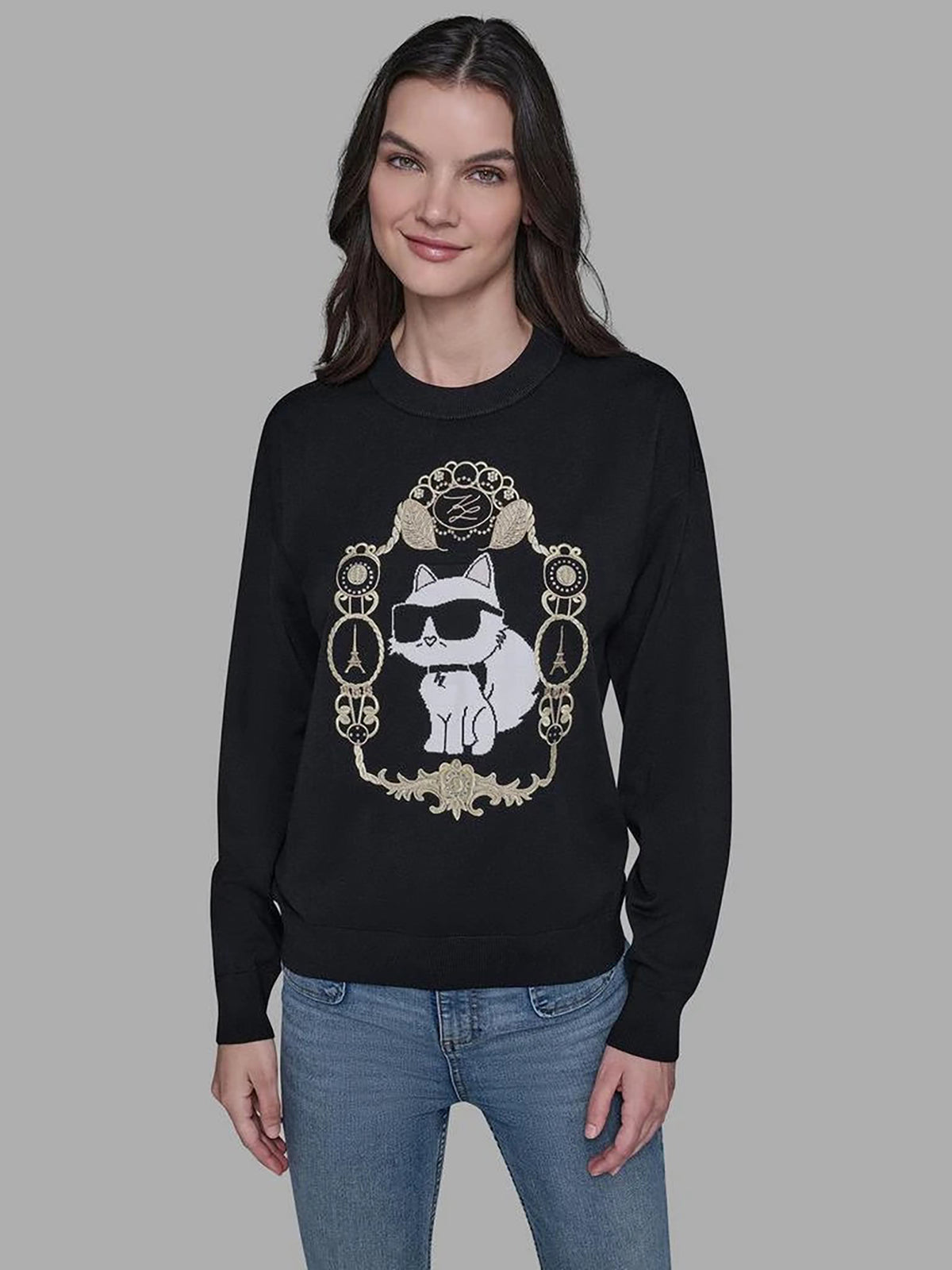 Buzo Negro Mujer Karl Lagerfeld