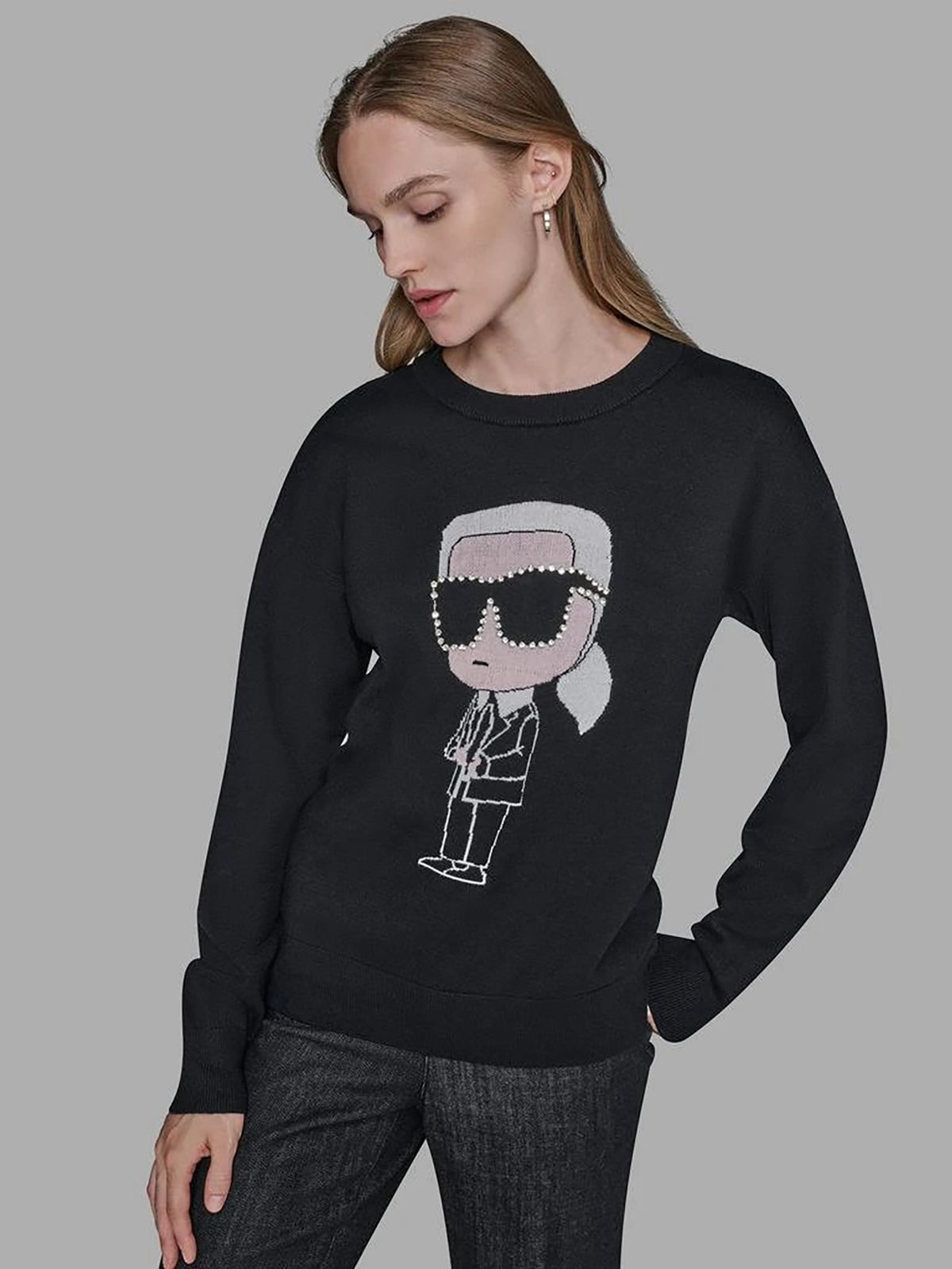 Buzo Negro Mujer Karl Lagerfeld