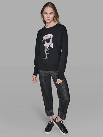 Buzo Negro Mujer Karl Lagerfeld