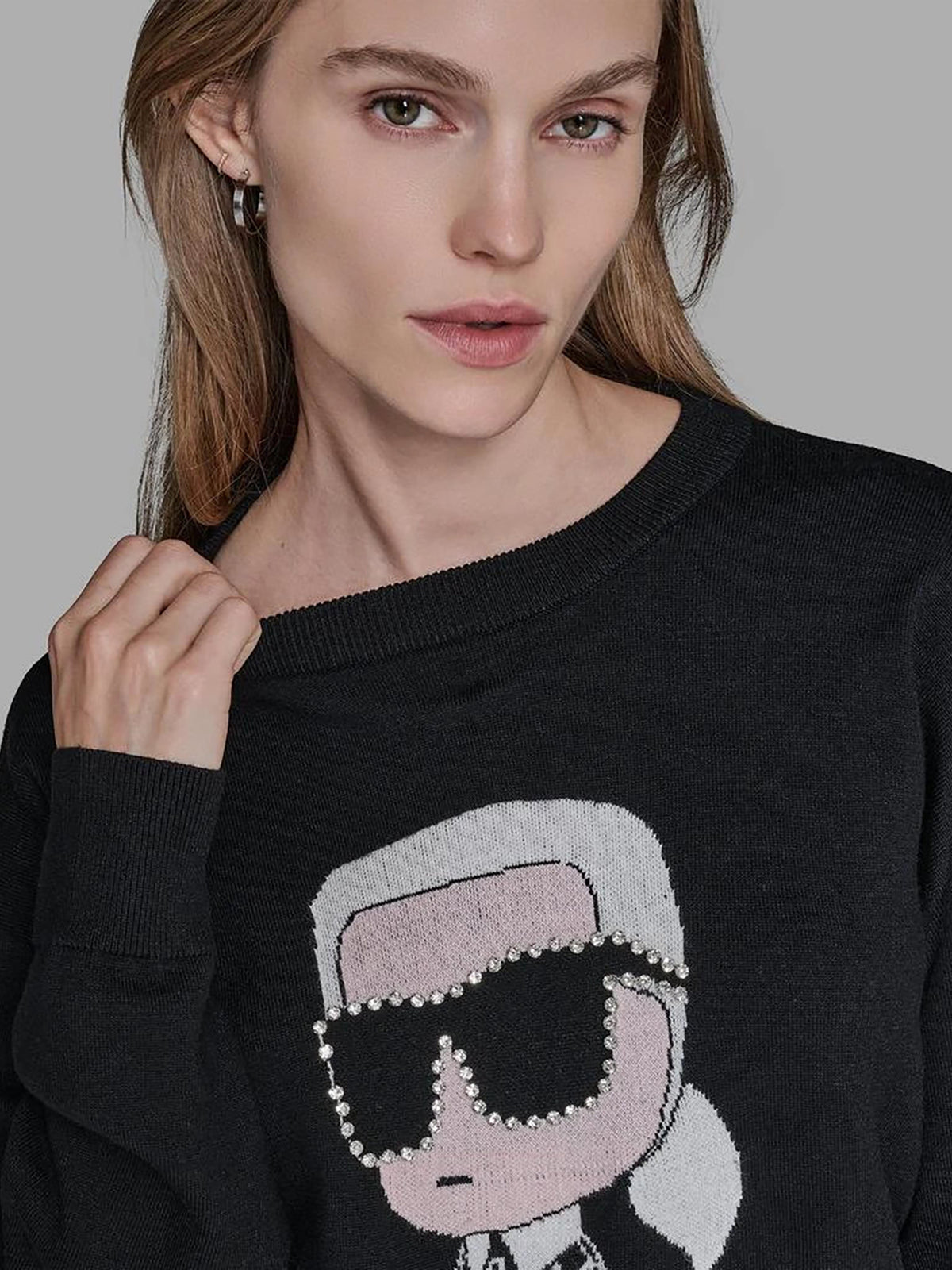 Buzo Negro Mujer Karl Lagerfeld