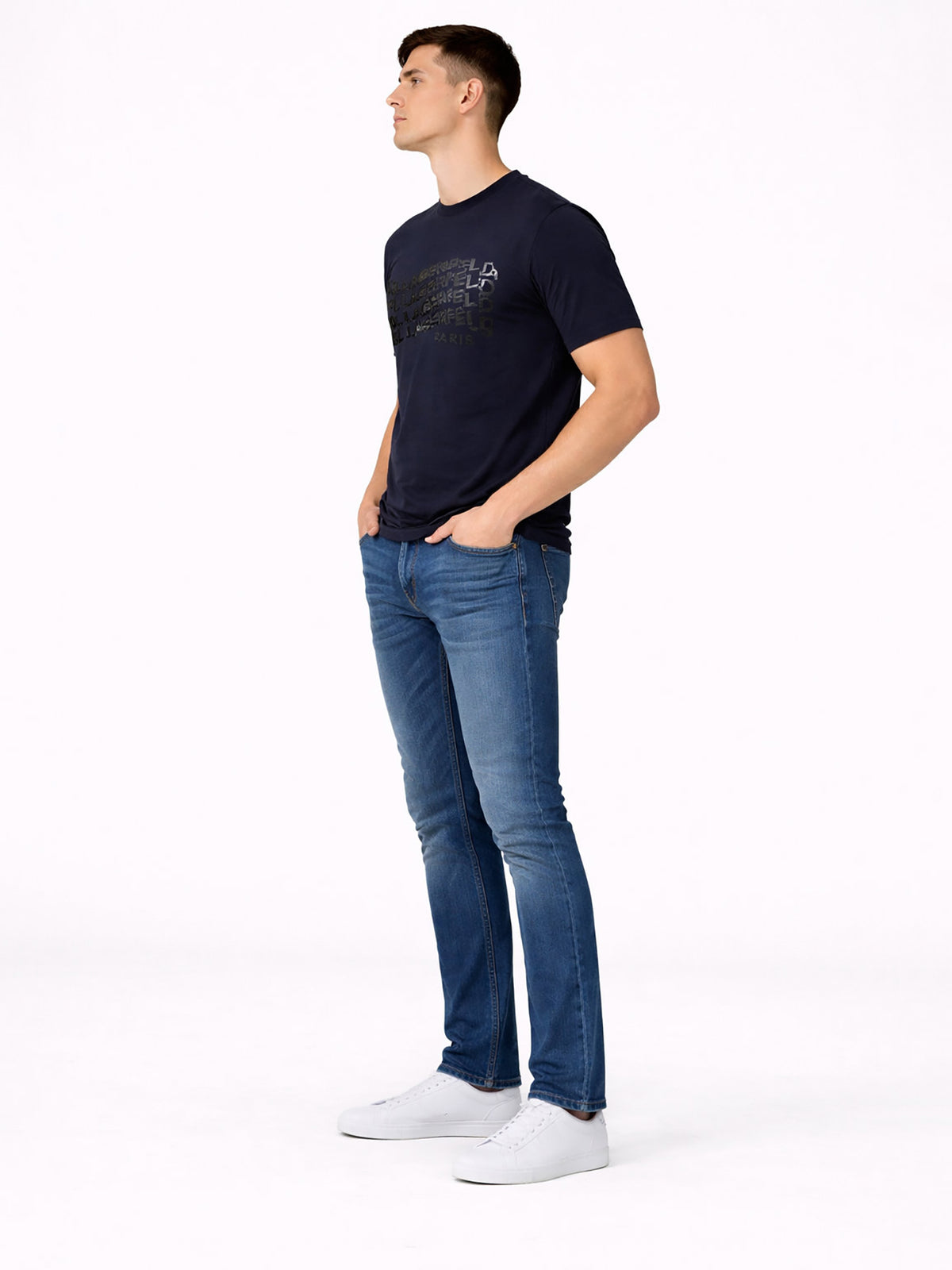 Camiseta Negra Hombre Karl Lagerfeld