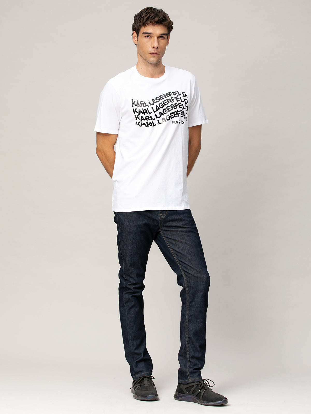 Camiseta Blanca Hombre Karl Lagerfeld