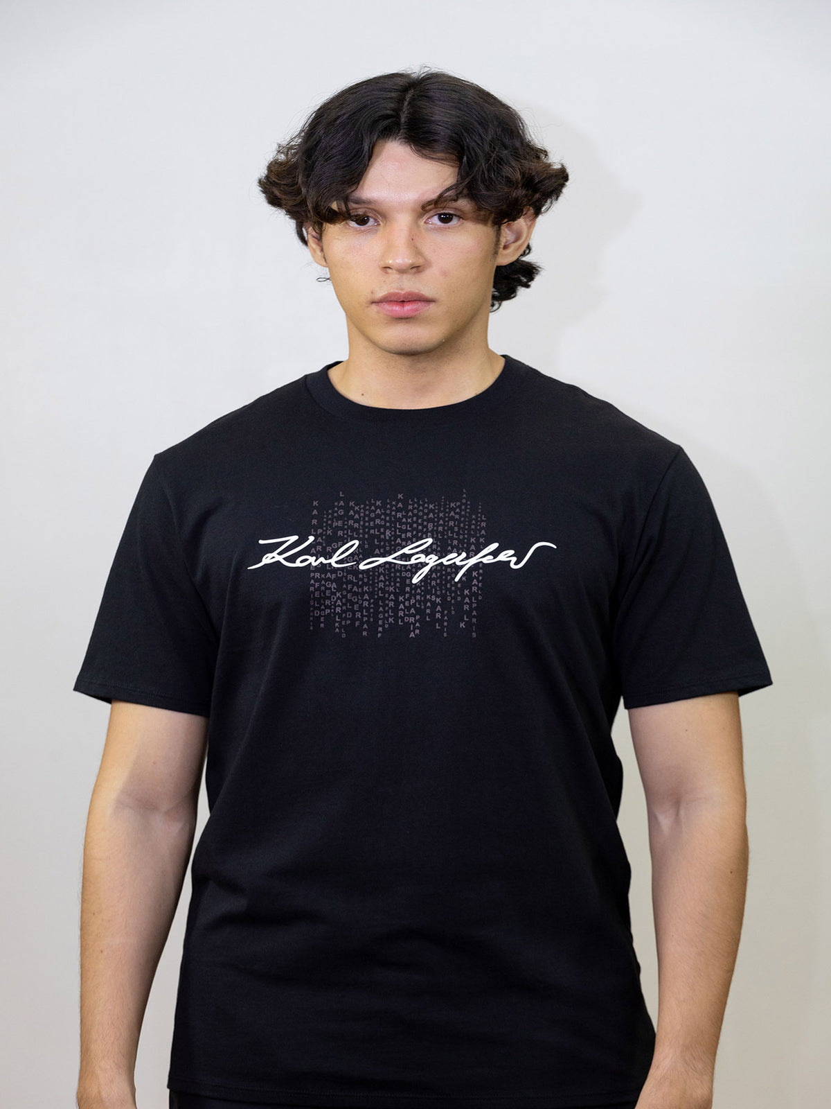 Camiseta Negra Hombre Karl Lagerfeld