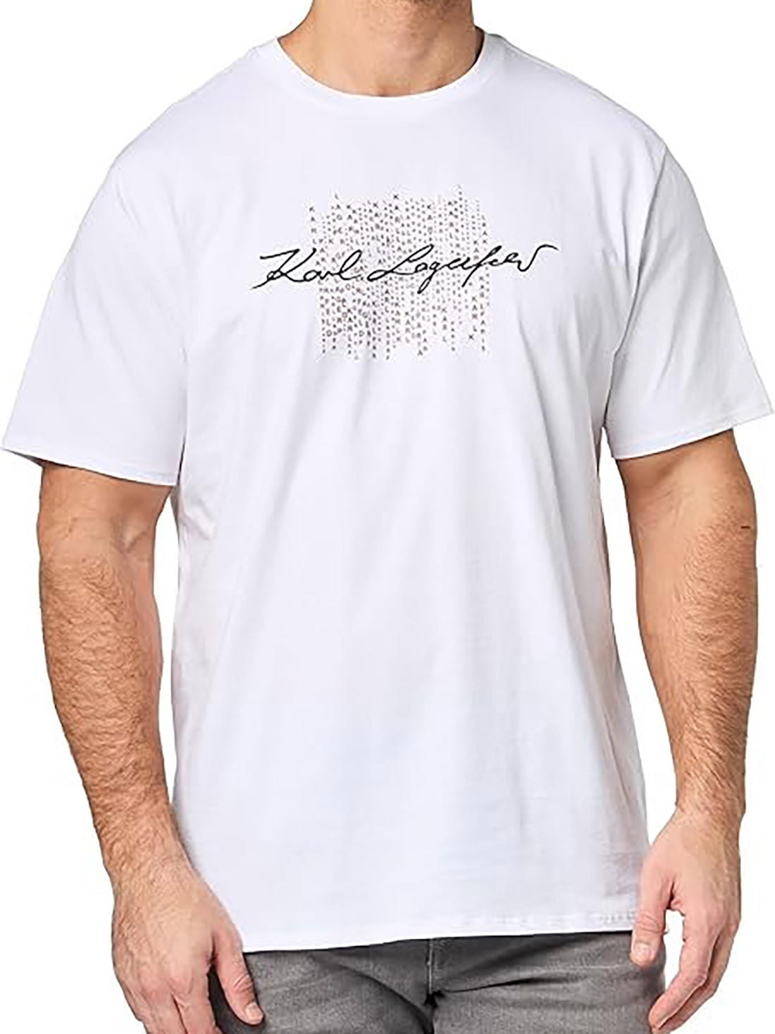 Camiseta Blanca Hombre Karl Lagerfeld