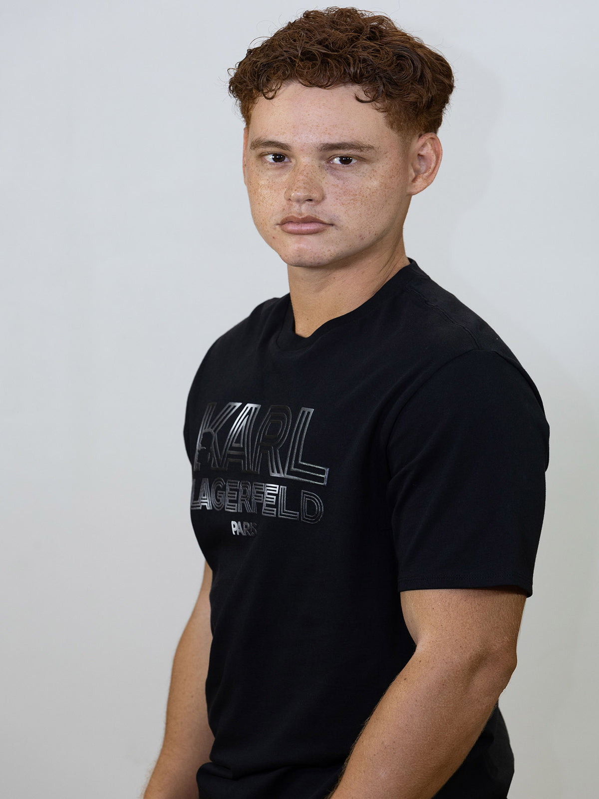 Camiseta Negra Hombre Karl Lagerfeld