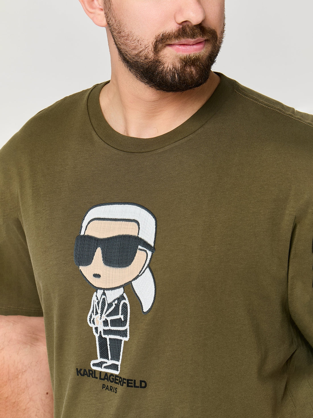 Camiseta Oliva Hombre Karl Lagerfeld