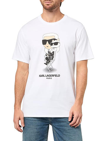 Camiseta Blanca Hombre Karl Lagerfeld