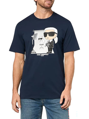 Camiseta Azul Hombre Karl Lagerfeld