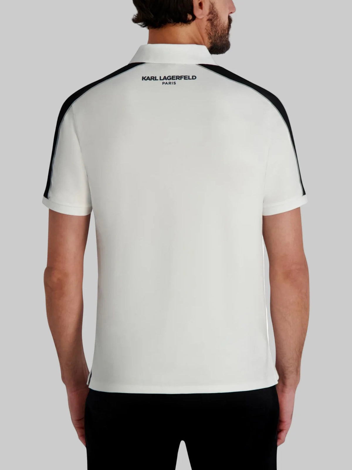 Polo Blanco Hombre Karl Lagerfeld