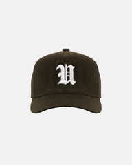 Cap Undergold Line U High Crown Brown Gorras