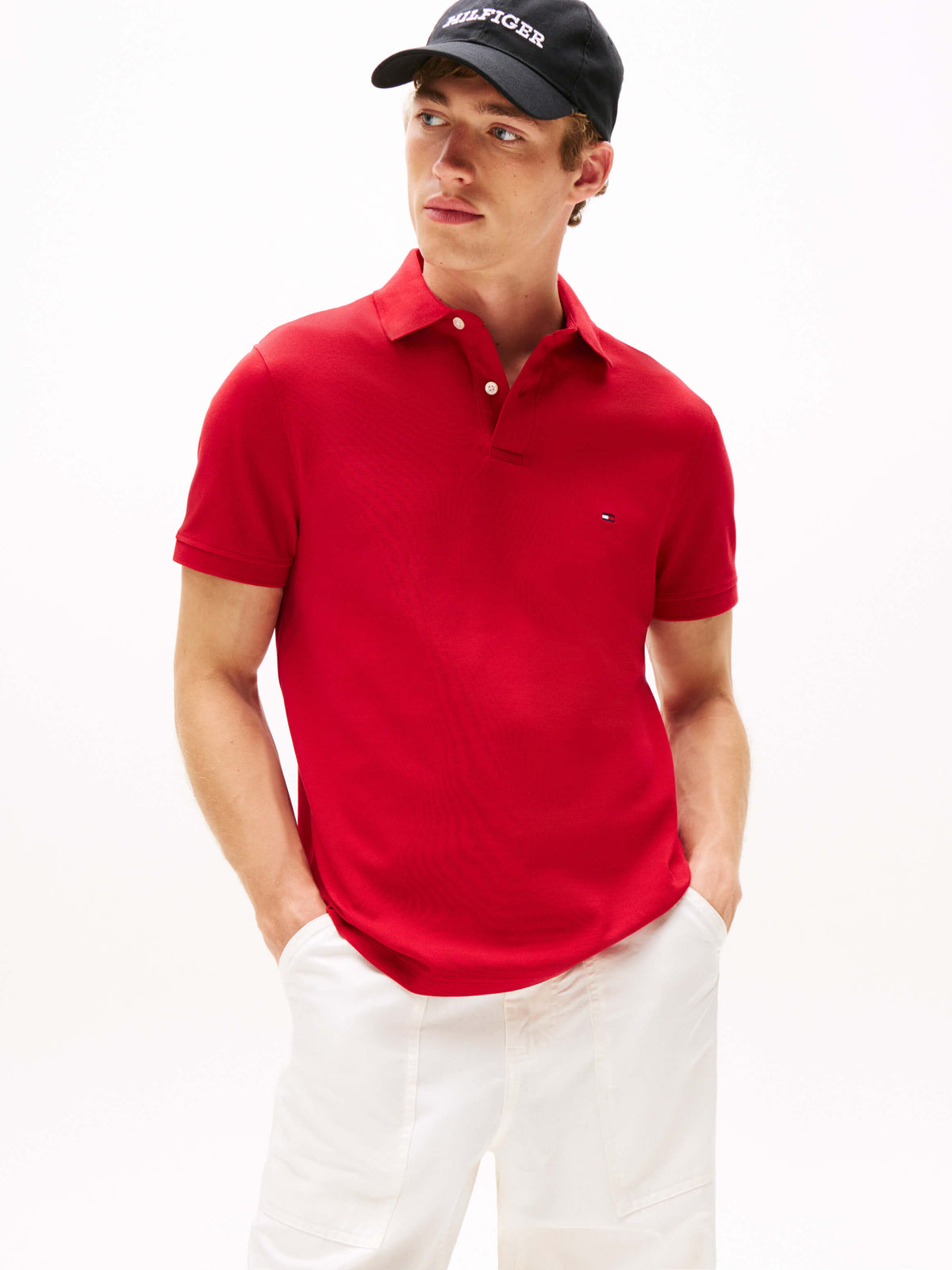 Polo Tommy Hilfiger Medium Red