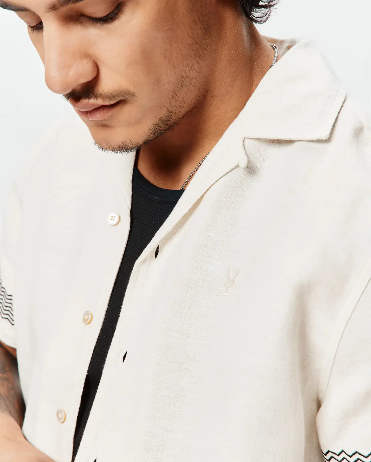 Camisa De Lino Psycho Bunny