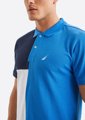 Polo Nautica Hombre Regular Fit Blue