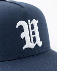 Cap Undergold Line U High Crown Navy Blue Gorras