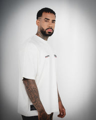 Camiseta Manifesto Oversize Dama Ivory