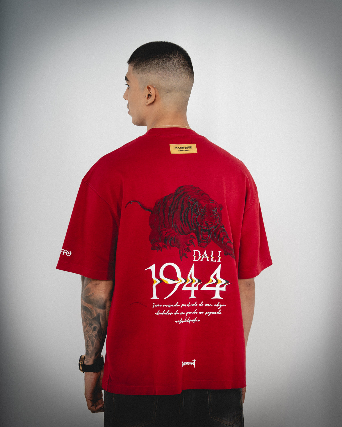Camiseta Manifesto Oversize Sueño Tigre