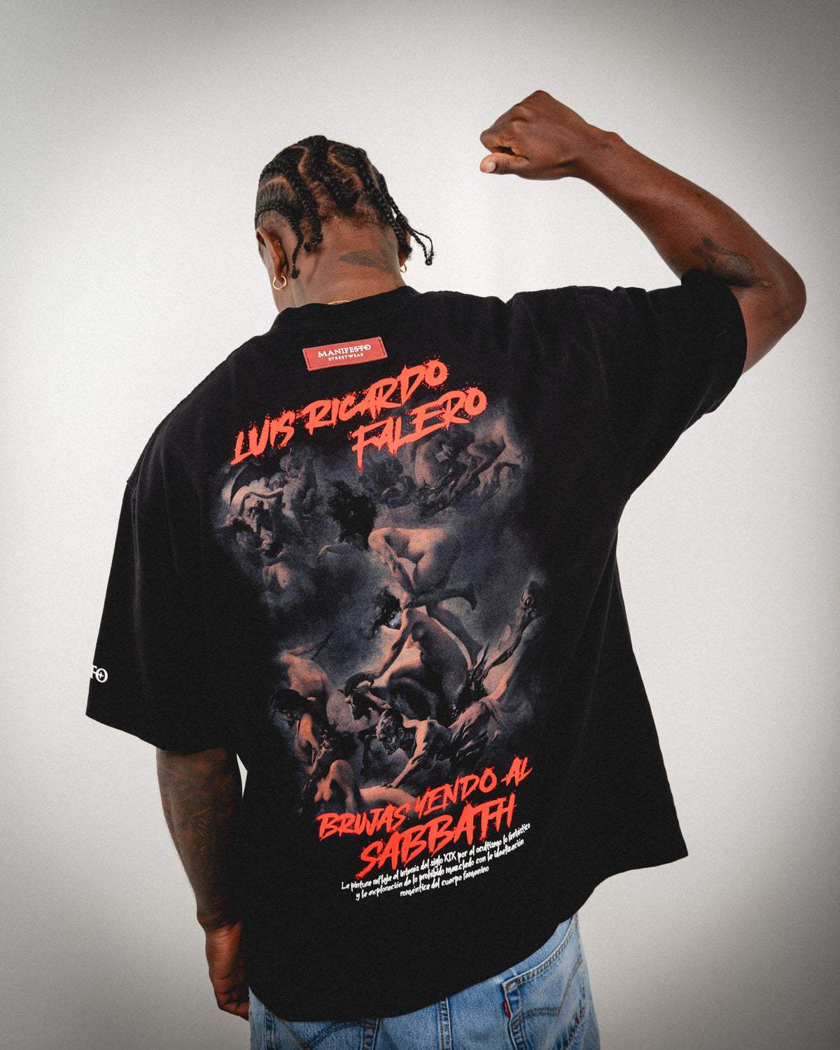 Camiseta Manifesto Oversize Brujas Sabbath