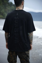 Crew Neck Oversize T-Shirt Black