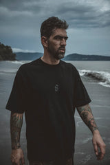 Crew Neck Oversize T-Shirt Black