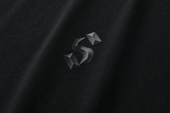 Crew Neck Oversize T-Shirt Black