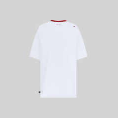 Camiseta Oversize Hombre Raiden White