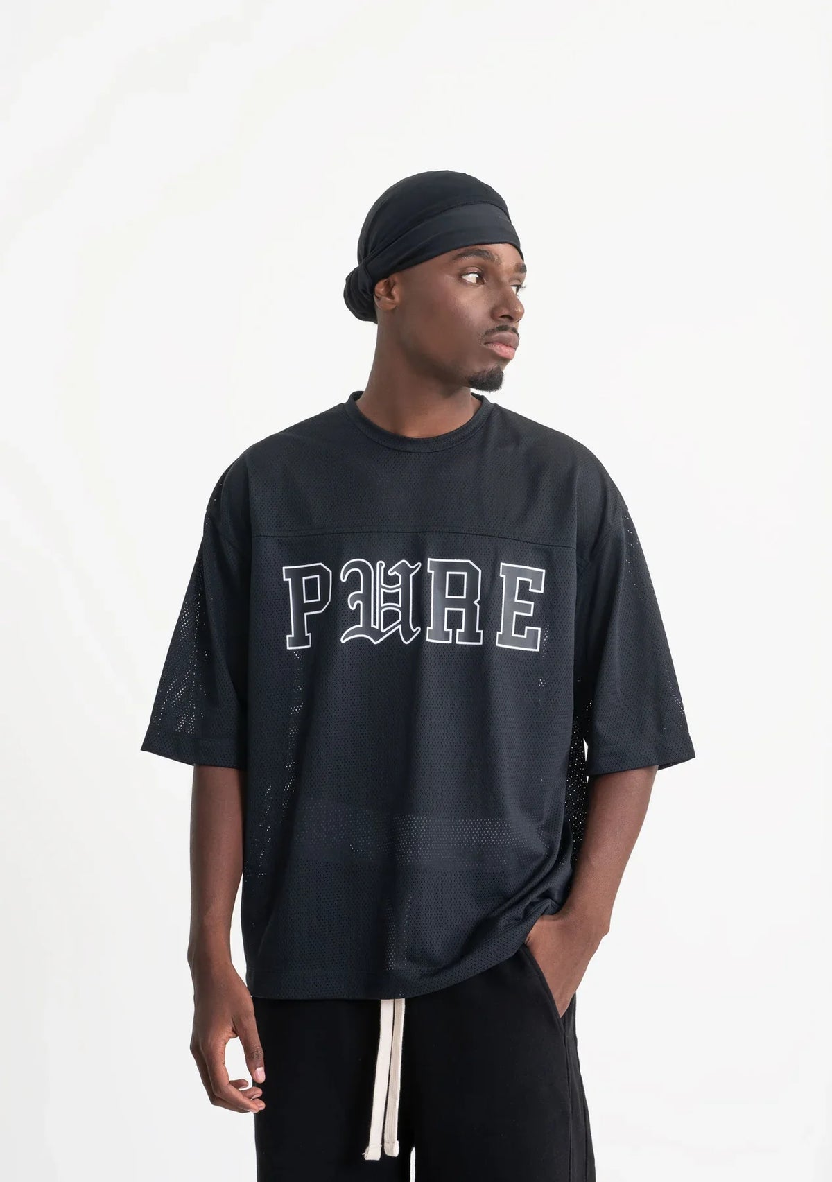 Camiseta Hombre Pure Negro Camiseta