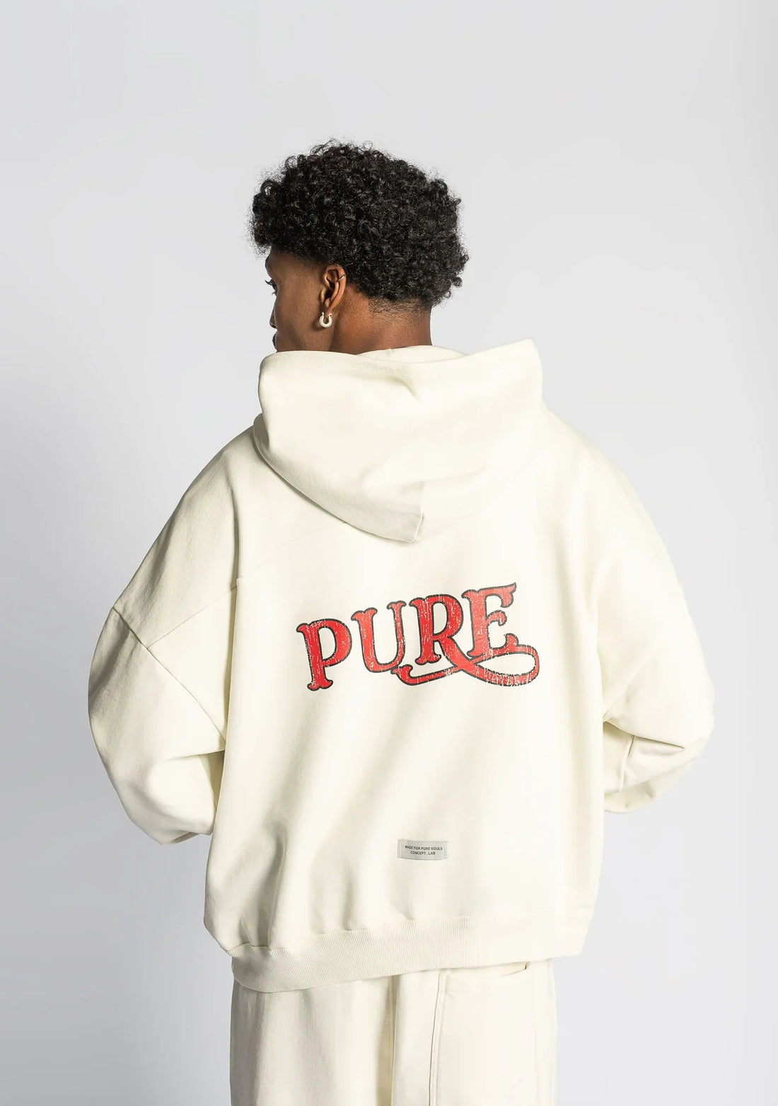 Hoodie Men Pure Camiseta