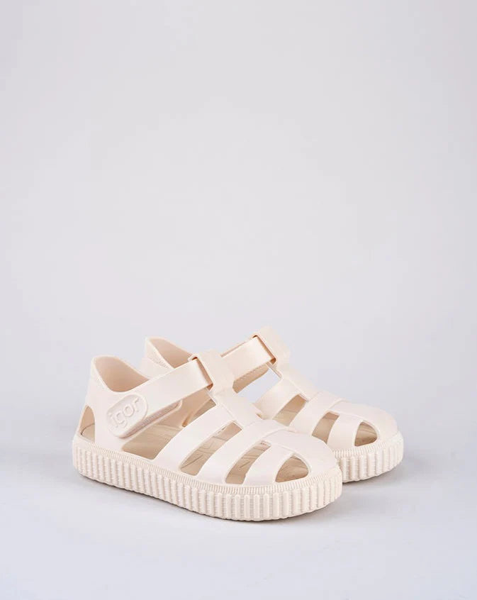 Sandalias Kids Igor Nico Marfil Ivory