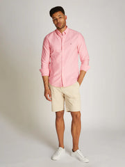 Camisa Tommy Hilfiger Regular Pink