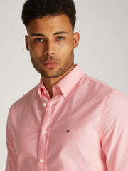 Camisa Tommy Hilfiger Regular Pink