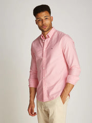 Camisa Tommy Hilfiger Regular Pink