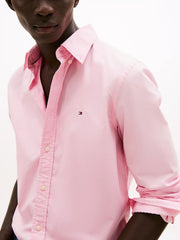 Camisa Tommy Hilfiger Regular Dobby Classic Pink