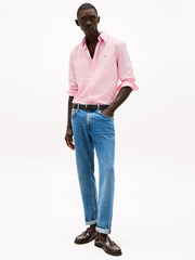 Camisa Tommy Hilfiger Regular Dobby Classic Pink