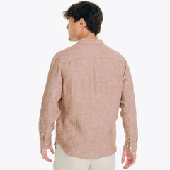 Camisa Hombre de Lino Nautica