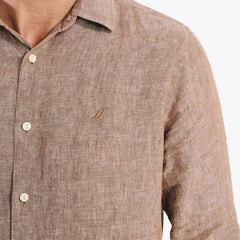 Camisa Hombre de Lino Nautica