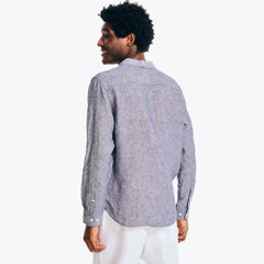 Camisa Hombre de Lino Nautica