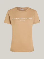 Camiseta Women Tommy Hilfiger Khaki