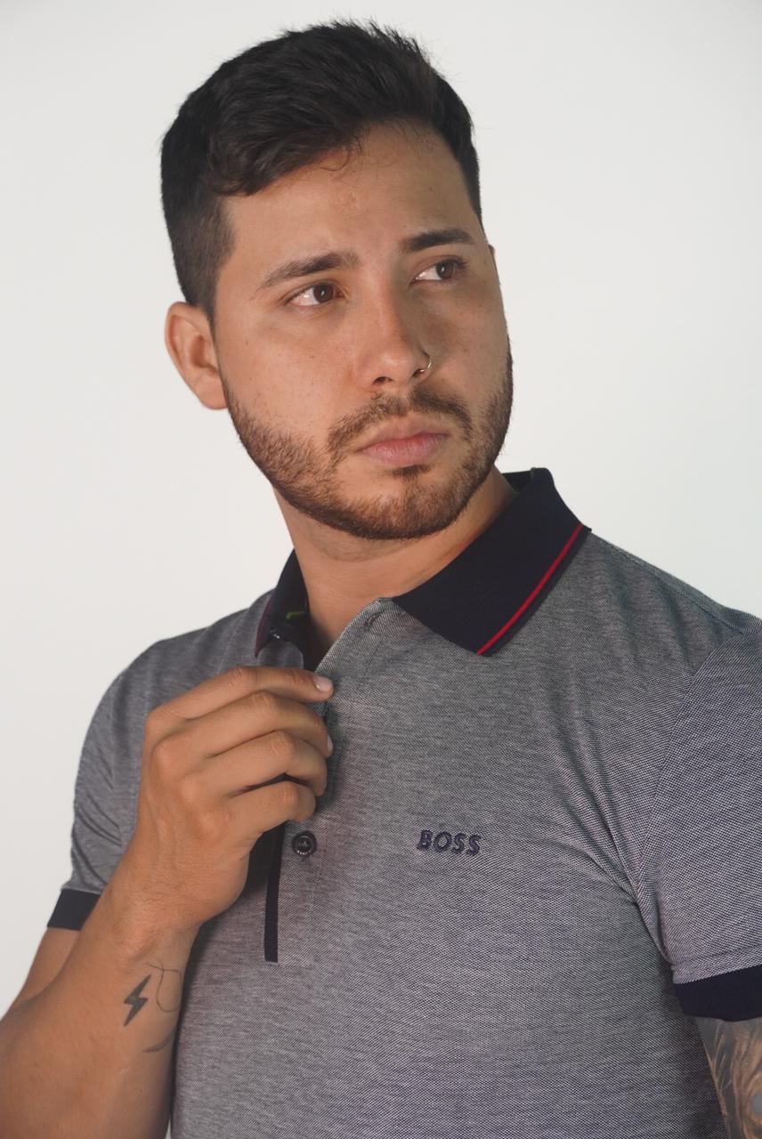 Polo BOSS Slim Fit Dark Blue
