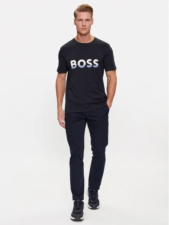 Camiseta Boss Regular Navy