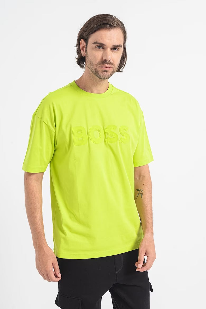 Camiseta Boss Regular Bright Green